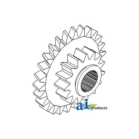 A & I Products Gear, Sliding Range Cluster, 2nd/ 4th Speed 8" x8" x6" A-A62178